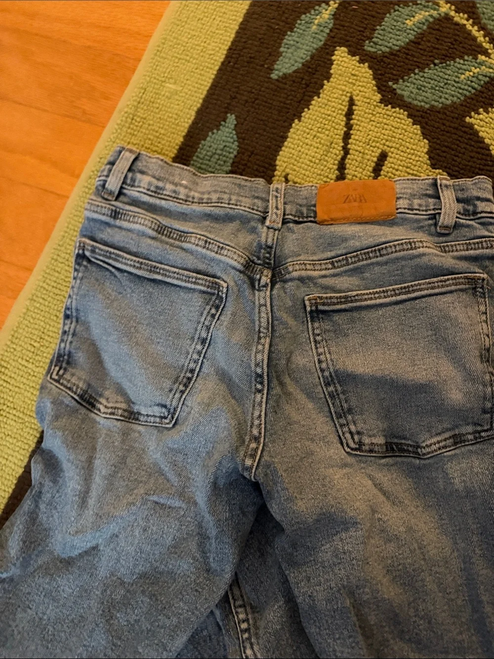 Kids Zara Light Blue flare-Leg Jeans